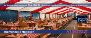 Zelte | Catering | Ausstattung | Entertainment - alles aus einer Hand für Ihre Firmenfeier in Freising