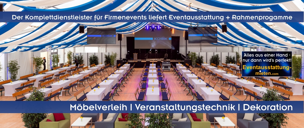 Zeltverleih Freising, Catering Freising, Eventagentur Freising, Möbelverleih Freising